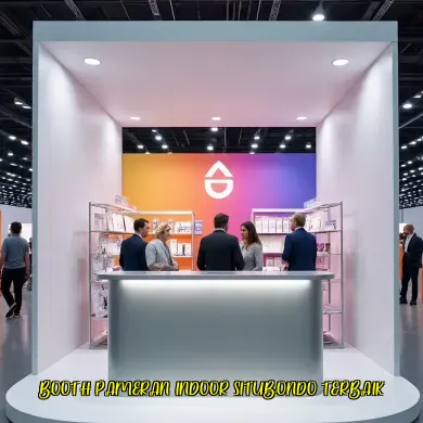 booth pameran indoor situbondo terbaik